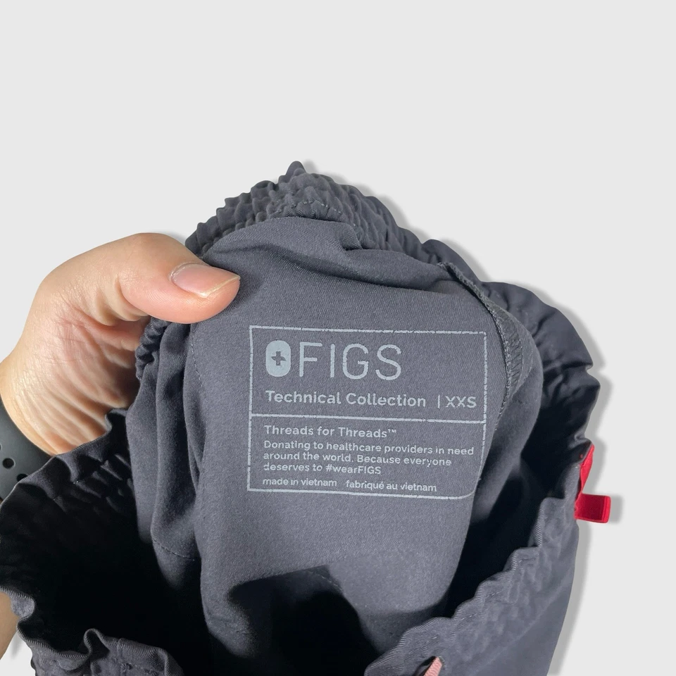 Pantalones FIGS Zamora Mujer XXS Gris Colección Técnica Jogger Scrub W22SW2005 Foto 2 de 4