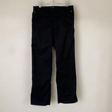 USED JUNYA WATANABE BLACK WORK PANTS, SIZE GOOD