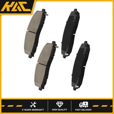 Front Ceramic Brake Pads For 2018-2022 Jeep Wrangler & Dodge Grand Caravan D1589