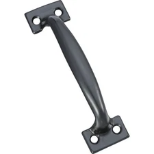 Hardware 6-1/2 In. Black Utility Door Pull N116-699  Hardware N116-699