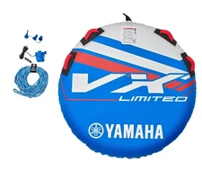 Yamaha Inflatable Towable Tube for Boating & Jetski - Pump & Rope Included 54"