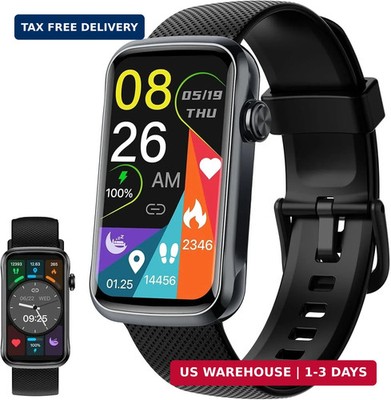 Fitness Smart Watch Activity Tracker 24/7 Heart Rate For Women Men Blood Oxygen
