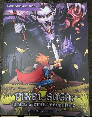 Dungeon in a Box Wondrous One Shots Pixel Saga adventure level 3 D&D 5E