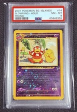 POKEMON 2001 SLOWKING REVERSE HOLO W/SWIRL SOUTHERN ISLANDS #14 PSA 8 on eBay