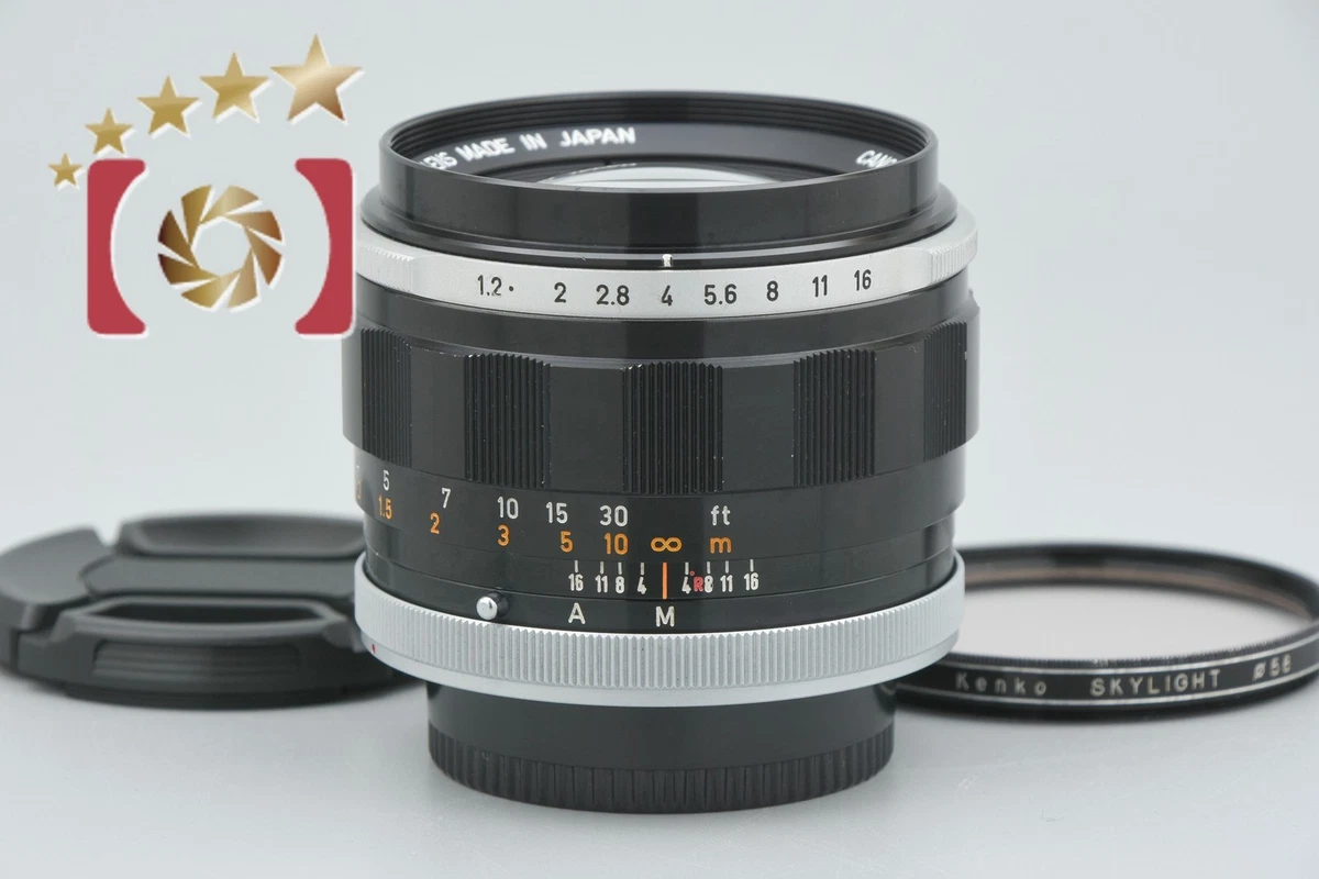 Canon FL f/1.2 Camera Lenses 55mm Focal for sale | eBay