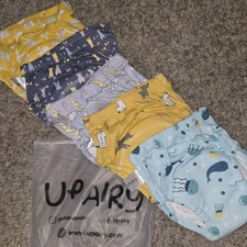 NEW UpAiry Toddler Training Pants Set of 5 Size Medium Ocean Sun/Moon Giraffe