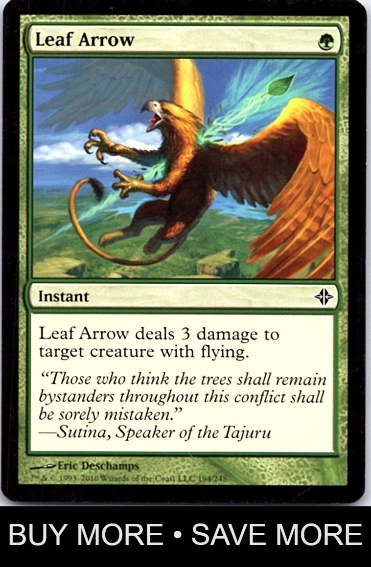 Leaf Arrow LP Rise of the Eldrazi MTG
