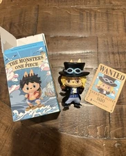 POP MART The Monsters x One Piece Series Figures Opened Confirm Blind Box- Sabo