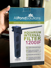 All Pond Solutions 1200L/H Aquarium Internal Filter 1200IF