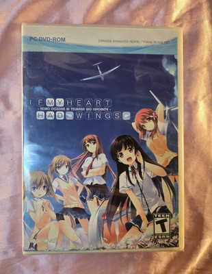 If My Heart Had Wings Visual Novel PC/Windows DVD ROM English *New/Sealed*