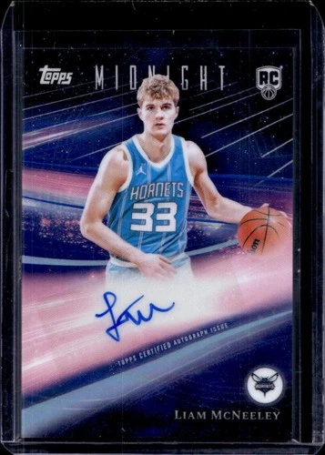 2025-26 Topps Midnight Liam McNeeley Rookie Horizon Signatures RC Auto #RHS-LM