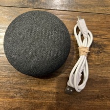 Google Home Mini Smart Assistant- Charcoal Model HOA FCC ID A4RHOA IC: 10395A