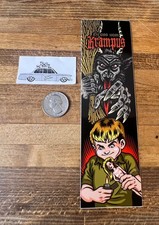Strangelove Skateboards Krampus two sticker Dunk Sean Cliver Mark McKee Bratrud