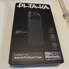 PITAKA iPhone 17 Pro Aramid Fibre MagSafe Case with Camera Control Button Black