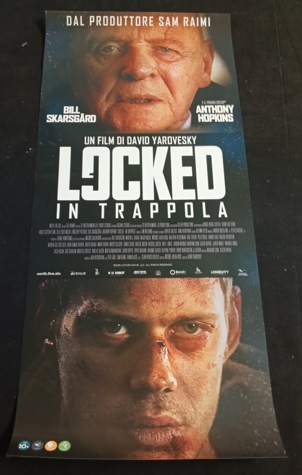 Locandina originale film Locked - In Trappola (2025) - Regia di David Yarovesky