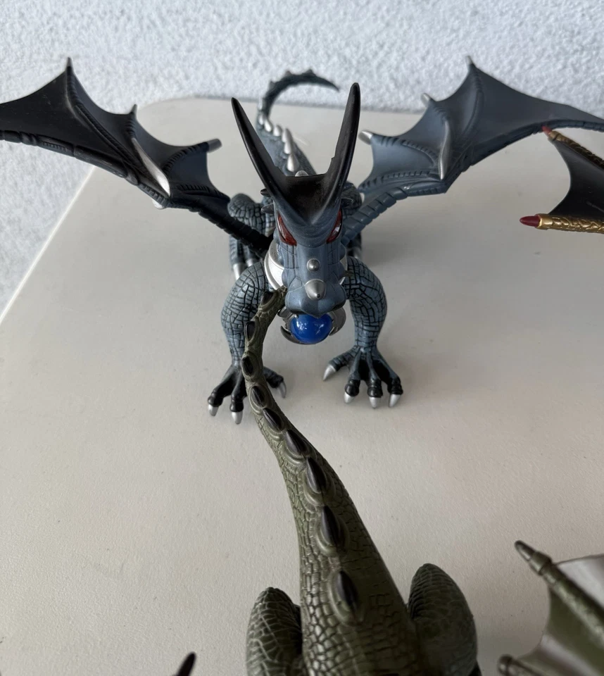 Vintage 2002 Mega Bloks Dragons Huge Lot Of 11 Dragons And Castle Set 9896 - Image 2 of 4