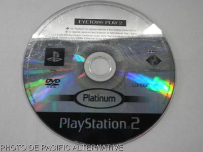 Lot De 2 Jeux PS2 : EyeToy Play 1 & 3 (Platinum) - Sony PlayStation 2 - Jeux Seuls (loose) En Français