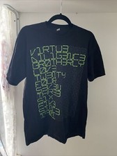 American Apparel Men Black T-Shirt L Virtue Love 24/7 365 Since 1901 Made In USA