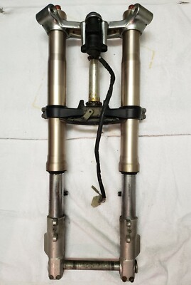 00-03 Kawasaki Ninja Zx12r Pair Front Forks Straight Left and Right   #R