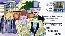 WWLF US COLLINS CACHET FDC CELEBRATE THE CENTURY CTC  3184b  THE GATSBY STYLE