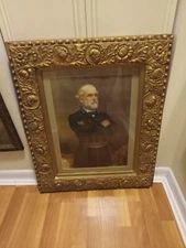 Civil War General Robert E. Lee Portrait.