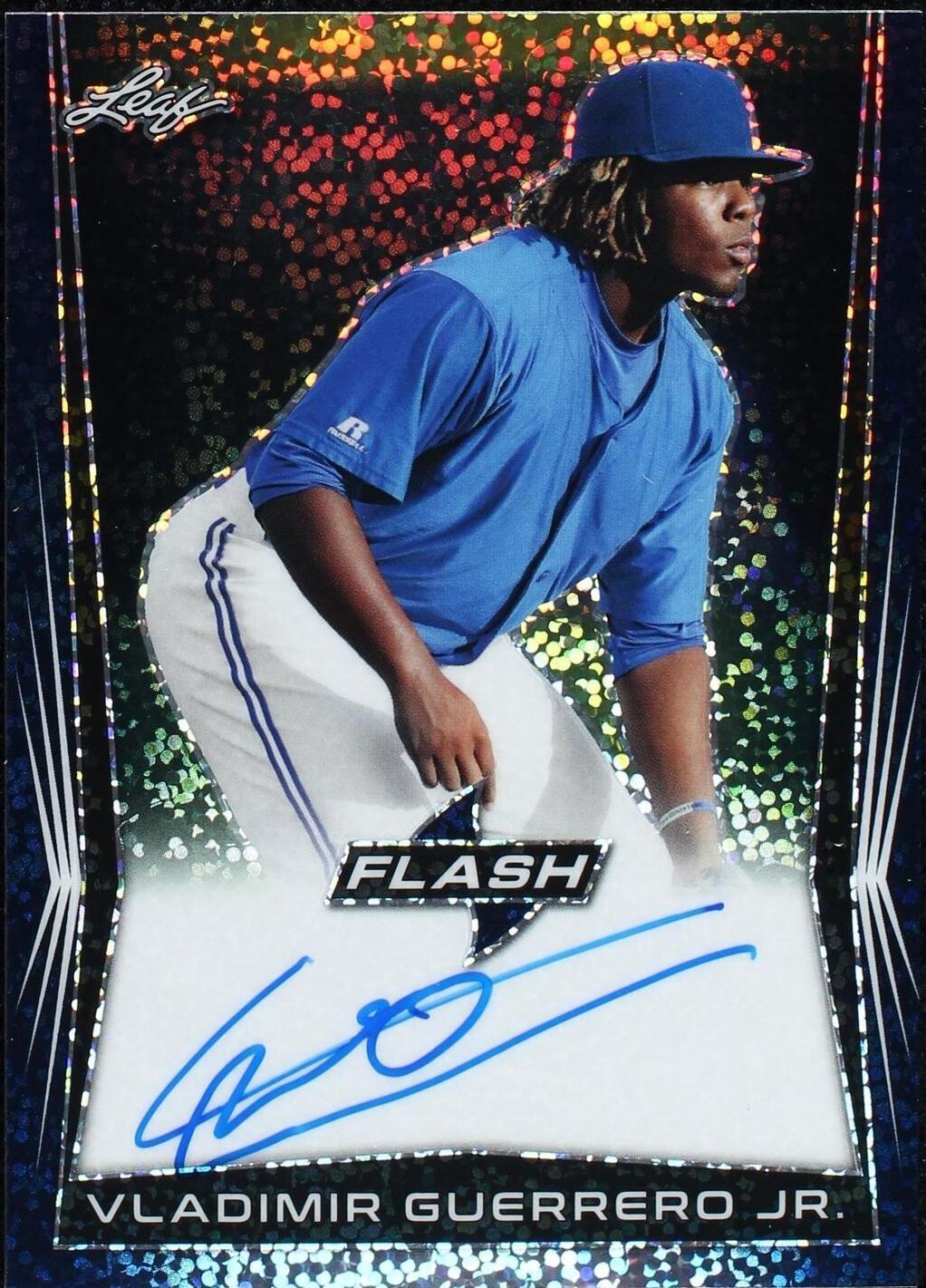 2018 Leaf Flash - Vladimir Guerrero Jr. #BA-VG1 Blue /50 (AU, RC 
