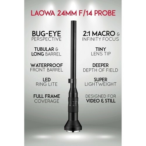 Laowa 24mm f14 Probe Lens - Nikon F