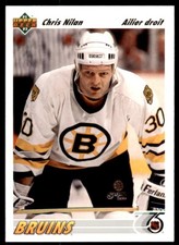 1991-92 Upper Deck French Chris Nilan . Boston Bruins #237
