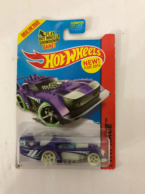 New Hot Wheels 2014 HW Race Purple Two Timer #190/250 NIP Night Storm