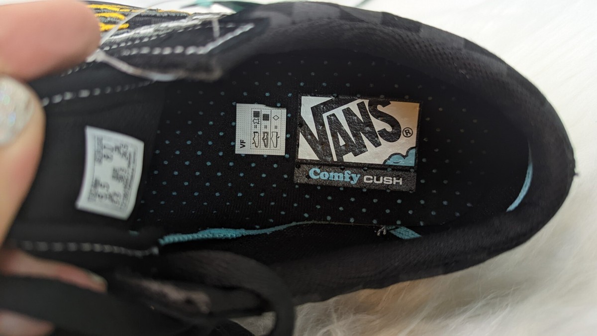 Vans Comfycush Old Skool Ignition Black/Black Shoes Women's