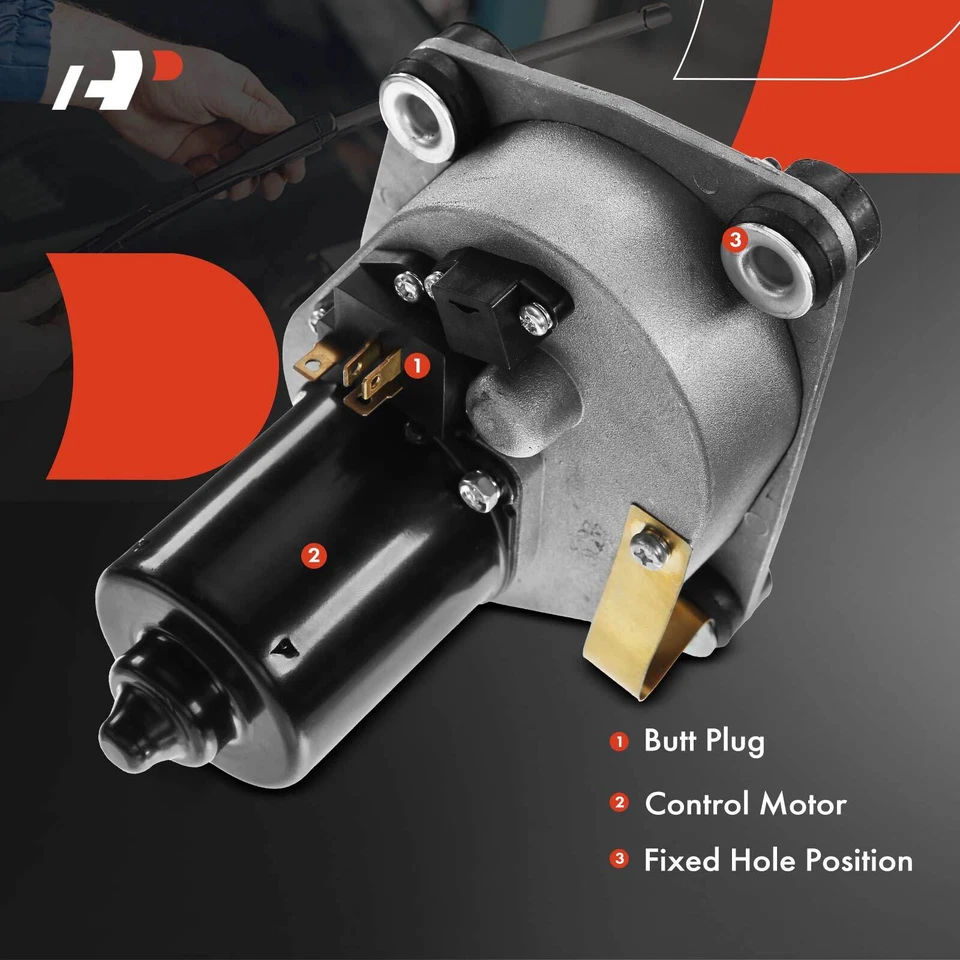 Motor limpiaparabrisas delantero para Chrysler Cordoba Dodge Plymouth Fury 1972-1979 Foto 4 de 4