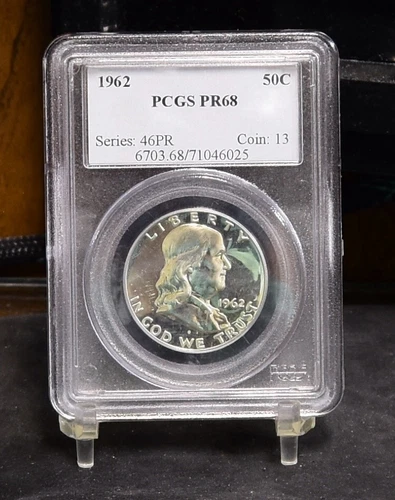 1962 Franklin Half Dollar - PCGS PR68 (#50757-L)