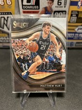 2021 Panini Chronicles Select Draft Picks MATTHEW HURT RC #299