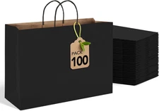 Paper bag,gift bag,large shopping bag,kraft paper bag with handleloose party bag