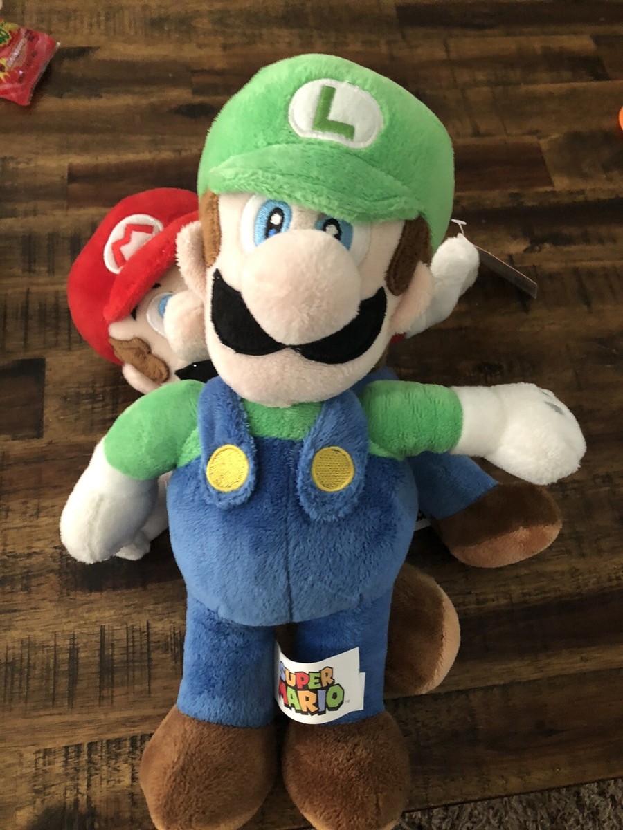 Nintendo Mario and Luigi 2 Plush Doll Set 8.5 inches