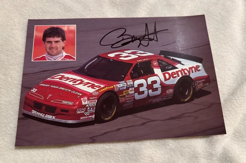 Bobby Labonte Collection: Dentyne Hero Card NASCAR Autographed