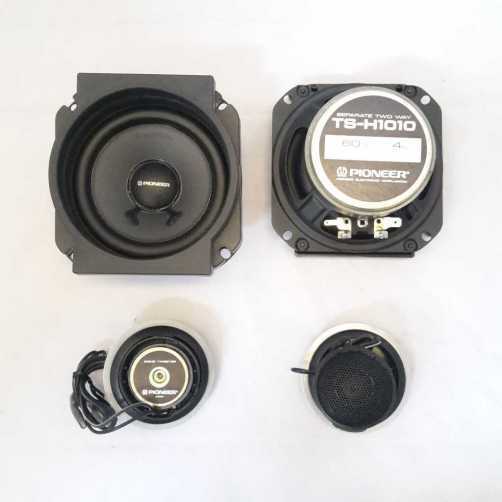 Pioneer TS-H1010: Emozioni in Musica con Diffusori Auto 120W Componenti