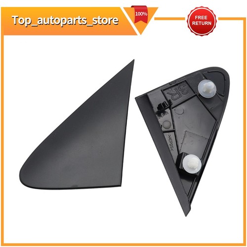 Right Side Mirror Corner Triangle Molding For Cadillac SRX 2010-2016 - Black & Chrome Trim - View #7