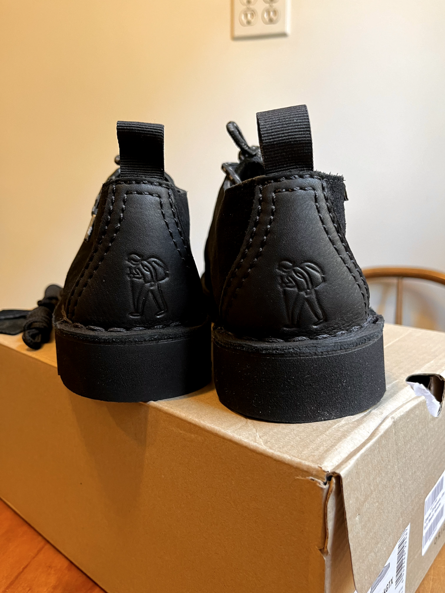BRAND NEW] Clarks Desert Trek Gore-Tex GTX Mens Black Suede Shoes