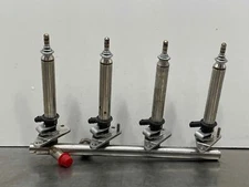 2016 Mercedes C300 35K Miles Fuel Rail With Injectors Assembly 2740700995 12 23