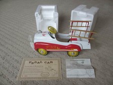 PEDAL CAR-FIRE ENGINE XONEX 1:3 SCALE-LIMITED EDITION-DIE CAST-MINT IN BOX 1994*