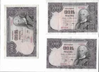 SPAIN: 5000 PESETAS FRANCO (CARLOS III). YEAR 1976. NO SERIES. BC+. VERY SCARCE.
