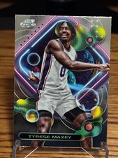 2023-24 Topps Cosmic Chrome #96 Tyrese Maxey, Philadelphia 76ers