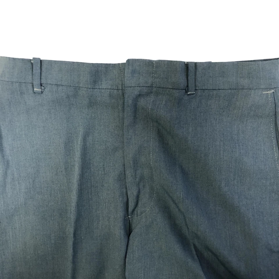 Vtg 50's Men's Sky Blue ROCKABILLY Trousers VLV Vegas Slacks Dress Pants 30 - Image 4 of 4