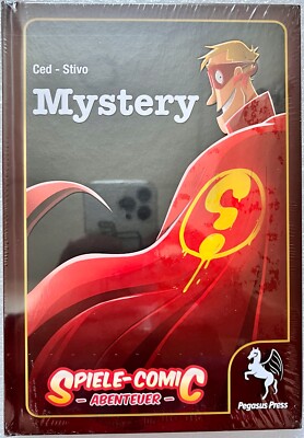 Mystery Adventure Book Pegasus Games Kids Game Comic Crime Playbook Solitaire