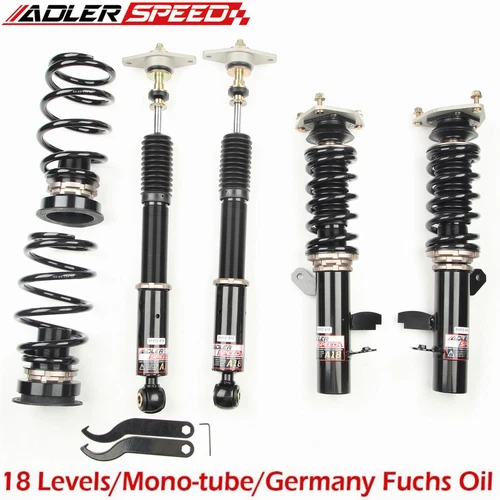 Coilovers For 2012-18 Ford Focus MK3 FWD 18 Level Adjust Springs Suspension Kit
