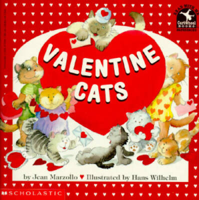 Valentine Cats (Read with Me Cartwheel Books (Scholastic Paperback)) - GOOD