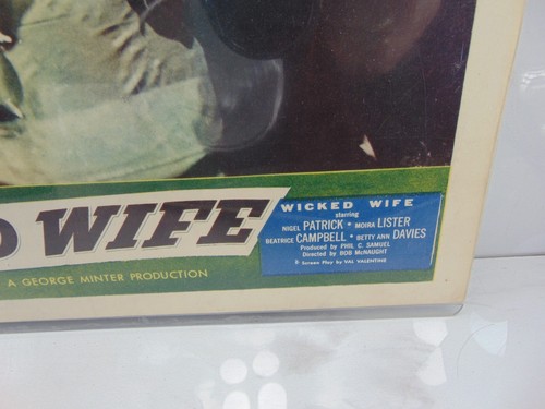 Wicked Wife (1955) 11x14 lobby card (ORIGINAL NOT A REPRODUCTION) IN SLEEVE - Afbeelding 5 van 5
