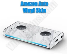 Any 1 Vinyl Custom Skin / Decal for the Amazon Auto / Alexa - Buy 1 Get 1 Free!