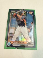 2024 Bowman Chrome Miguel Palma Prospects Green Refractor #1/99 #BCP-166